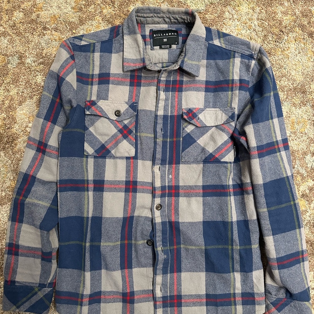Men’s Medium Billabong Flannel
